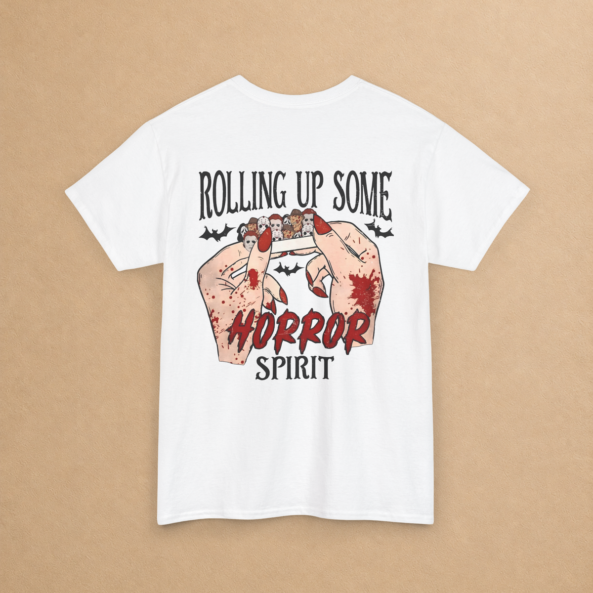 Rolling Up Some Horror Spirit Graphic Tee