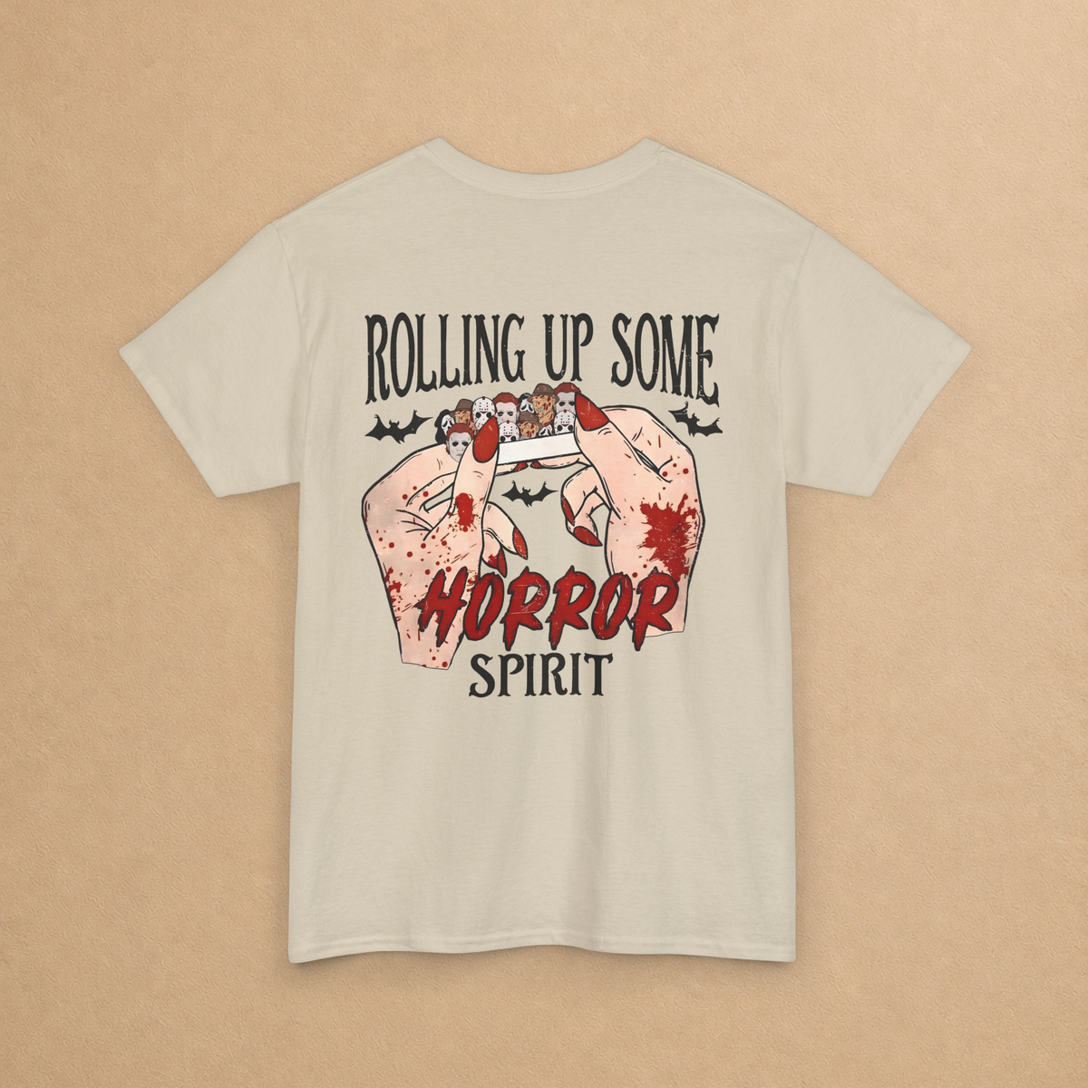 Rolling Up Some Horror Spirit Graphic Tee