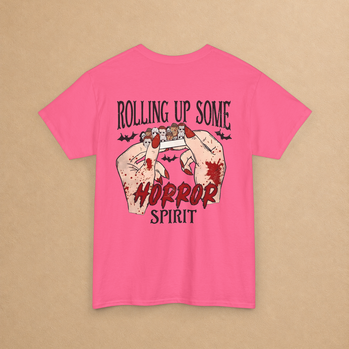 Rolling Up Some Horror Spirit Graphic Tee