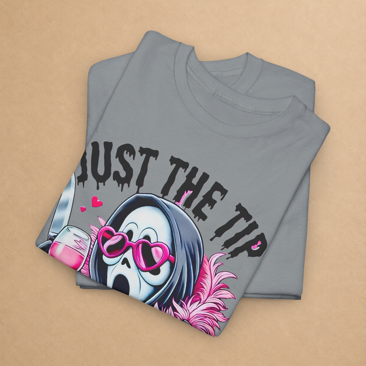 Just The Tip I Promise Graphic Tee | Horror T-Shirt