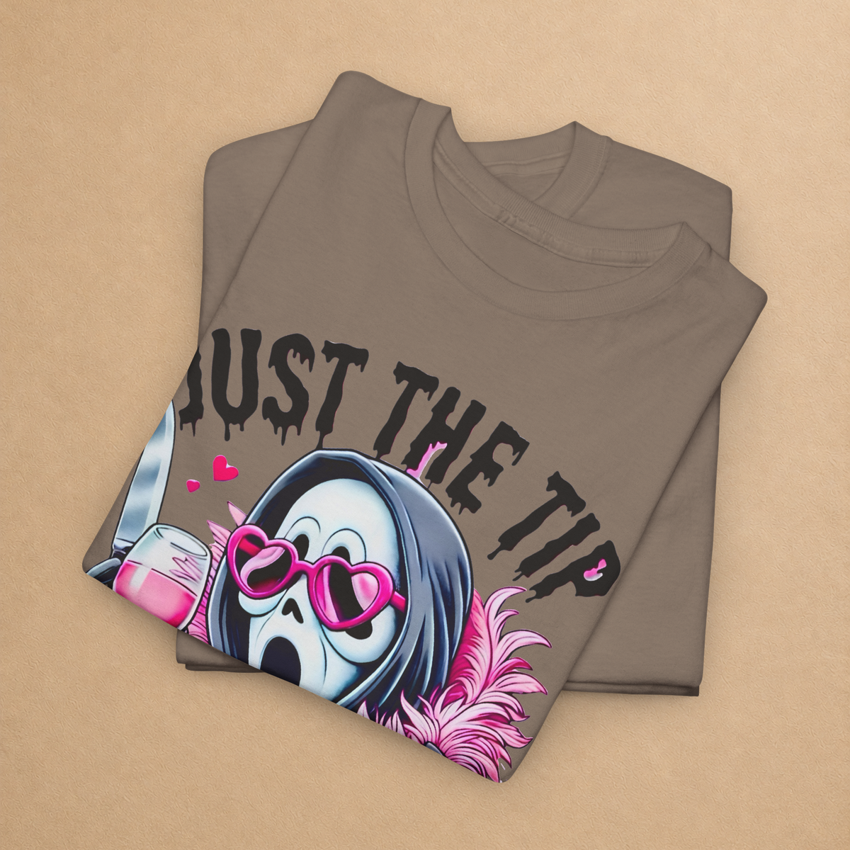 Just The Tip I Promise Graphic Tee | Horror T-Shirt
