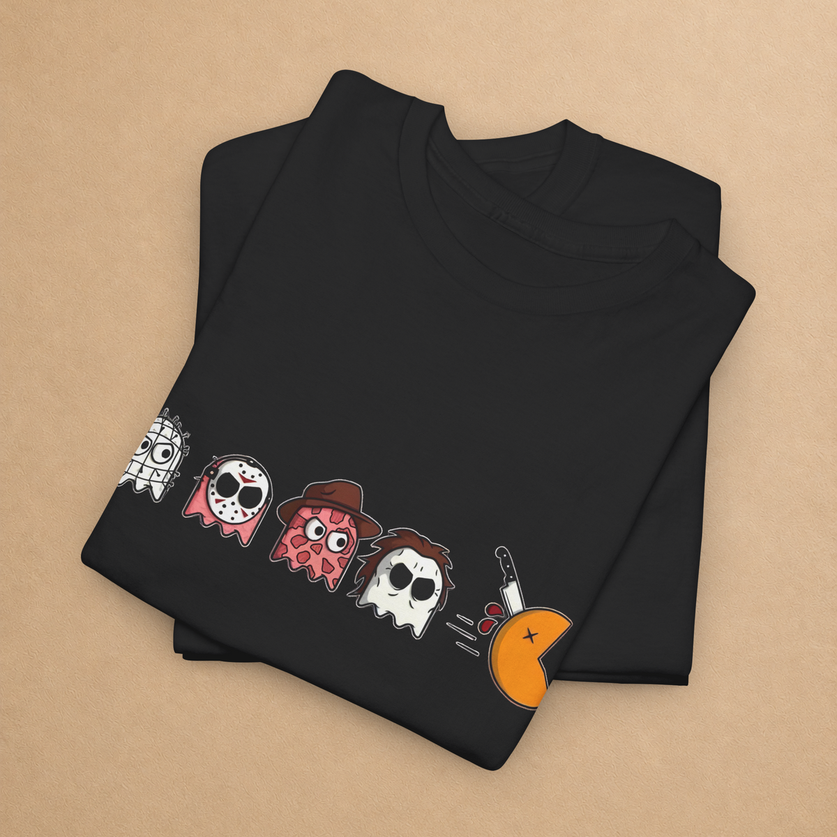 Retro Horror Ghost Graphic Tee