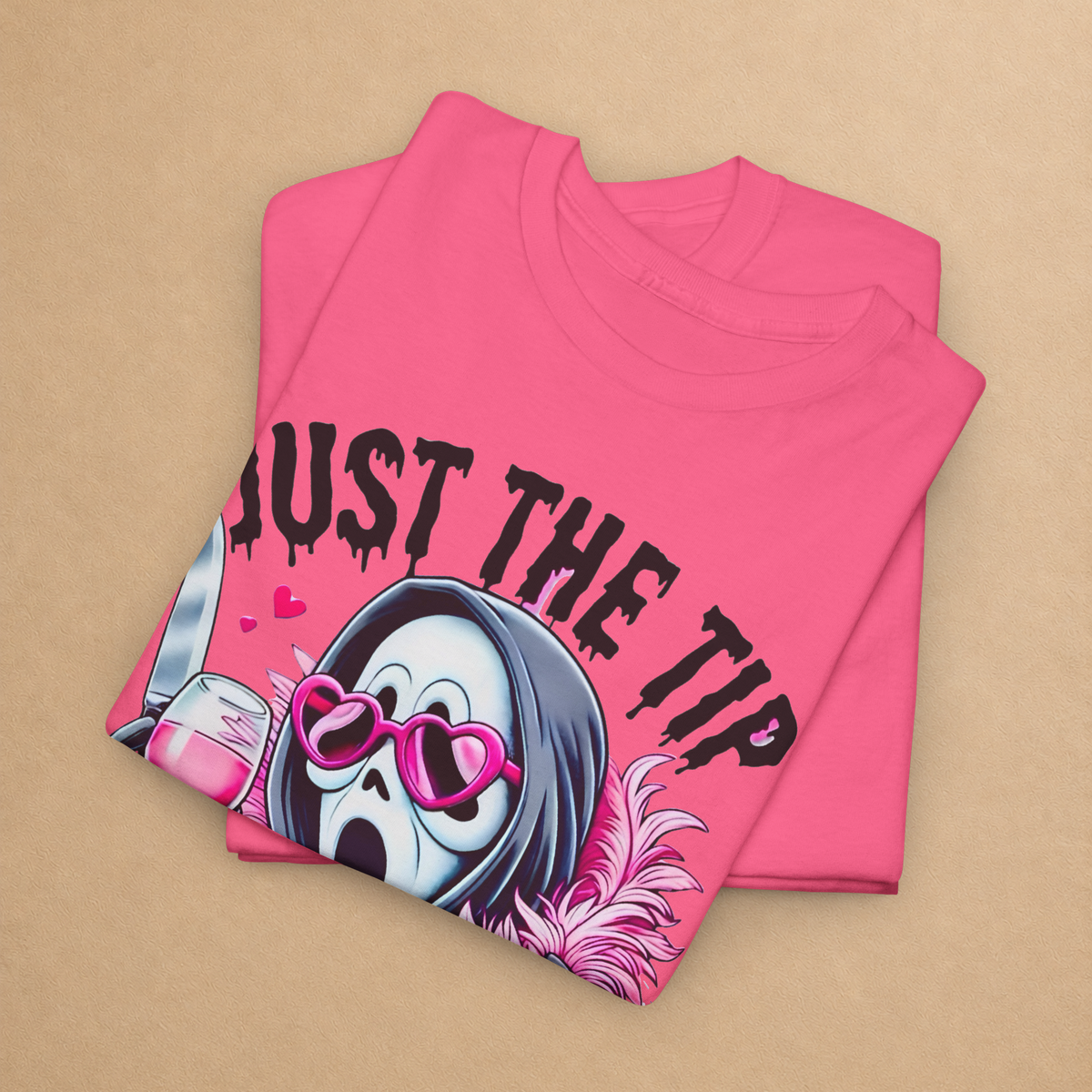 Just The Tip I Promise Graphic Tee | Horror T-Shirt