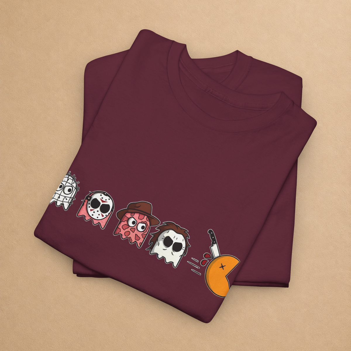Retro Horror Ghost Graphic Tee