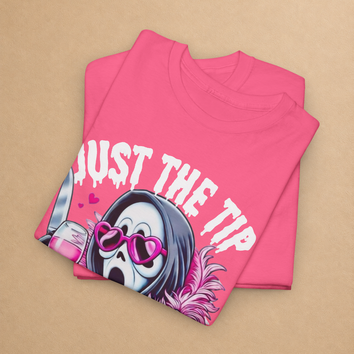Just The Tip I Promise Graphic Tee | Horror T-Shirt