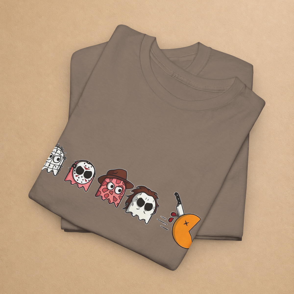 Retro Horror Ghost Graphic Tee