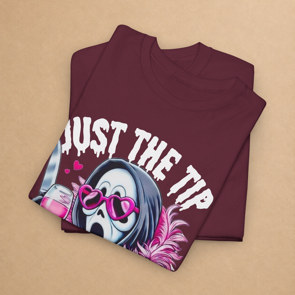 Just The Tip I Promise Graphic Tee | Horror T-Shirt