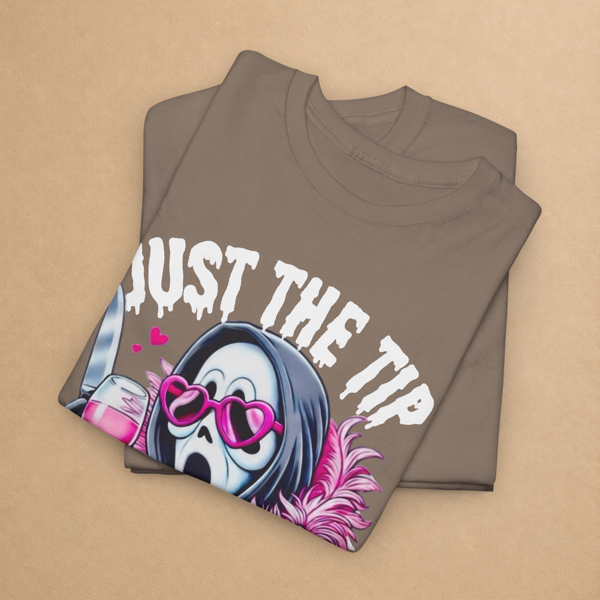 Just The Tip I Promise Graphic Tee | Horror T-Shirt