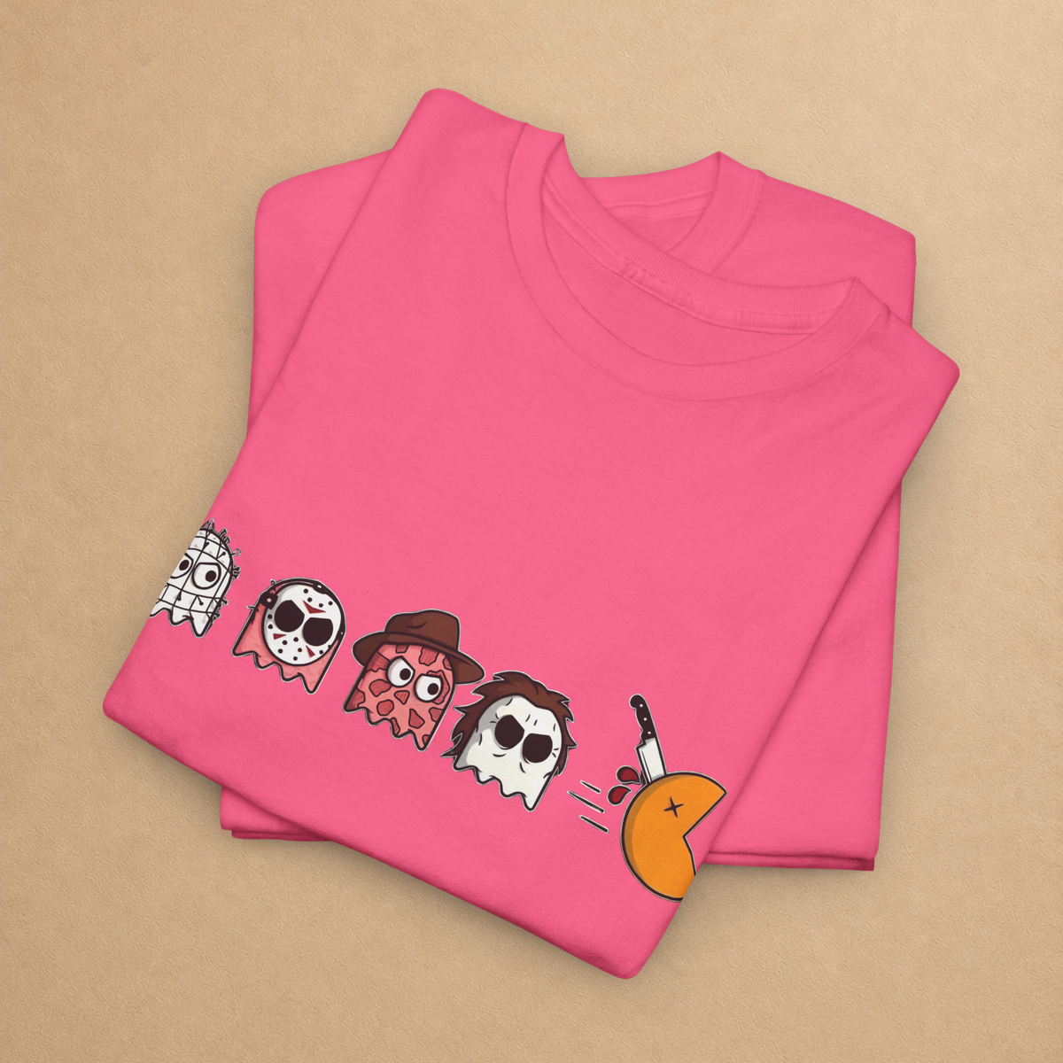Retro Horror Ghost Graphic Tee