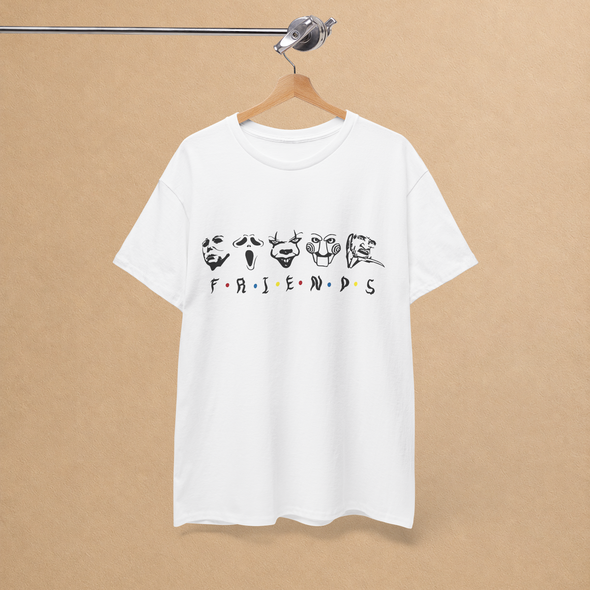 Spooky Friends Horror Graphic Tee