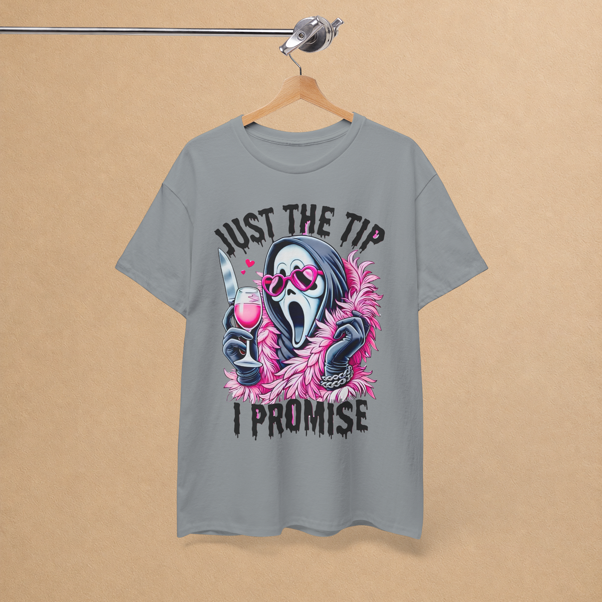 Just The Tip I Promise Graphic Tee | Horror T-Shirt