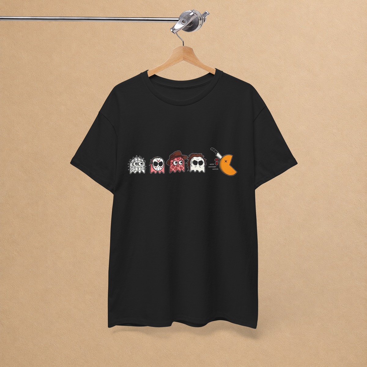 Retro Horror Ghost Graphic Tee
