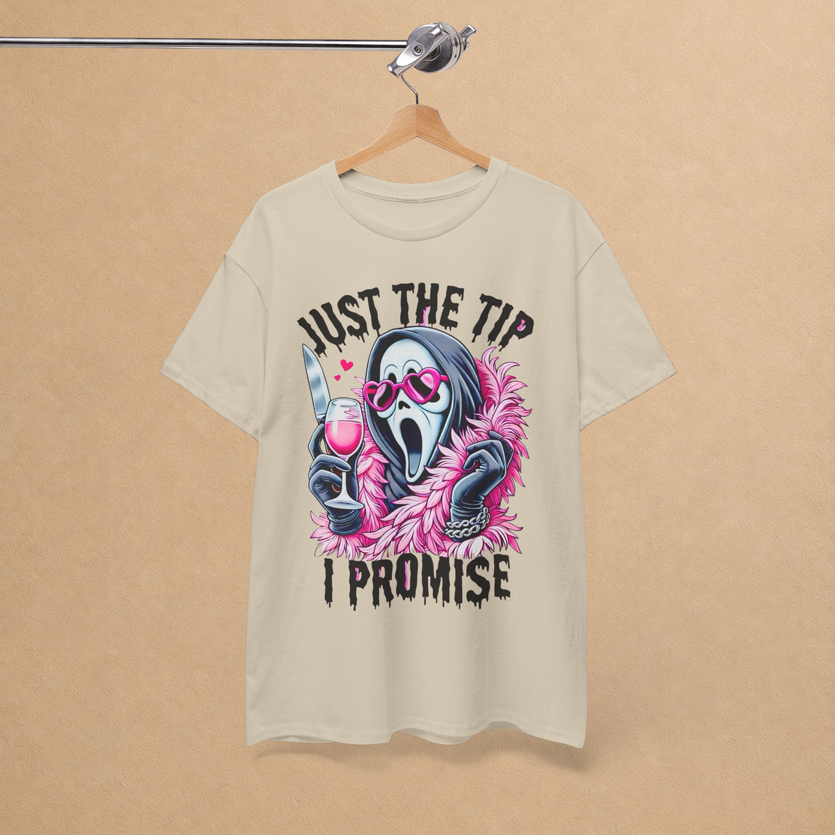 Just The Tip I Promise Graphic Tee | Horror T-Shirt