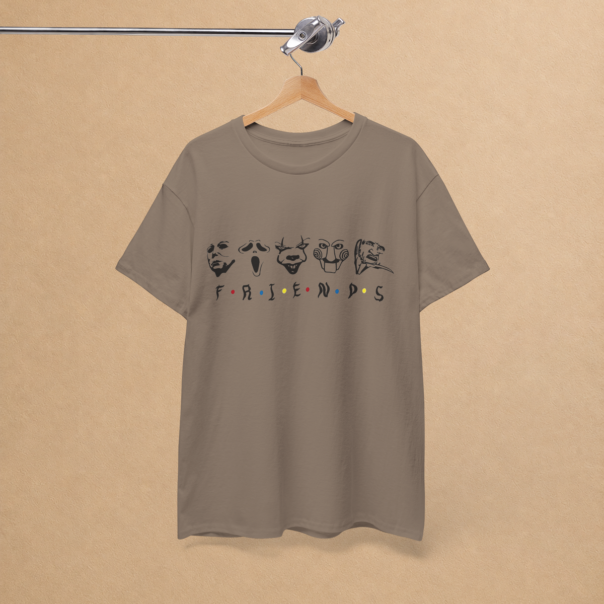 Spooky Friends Horror Graphic Tee