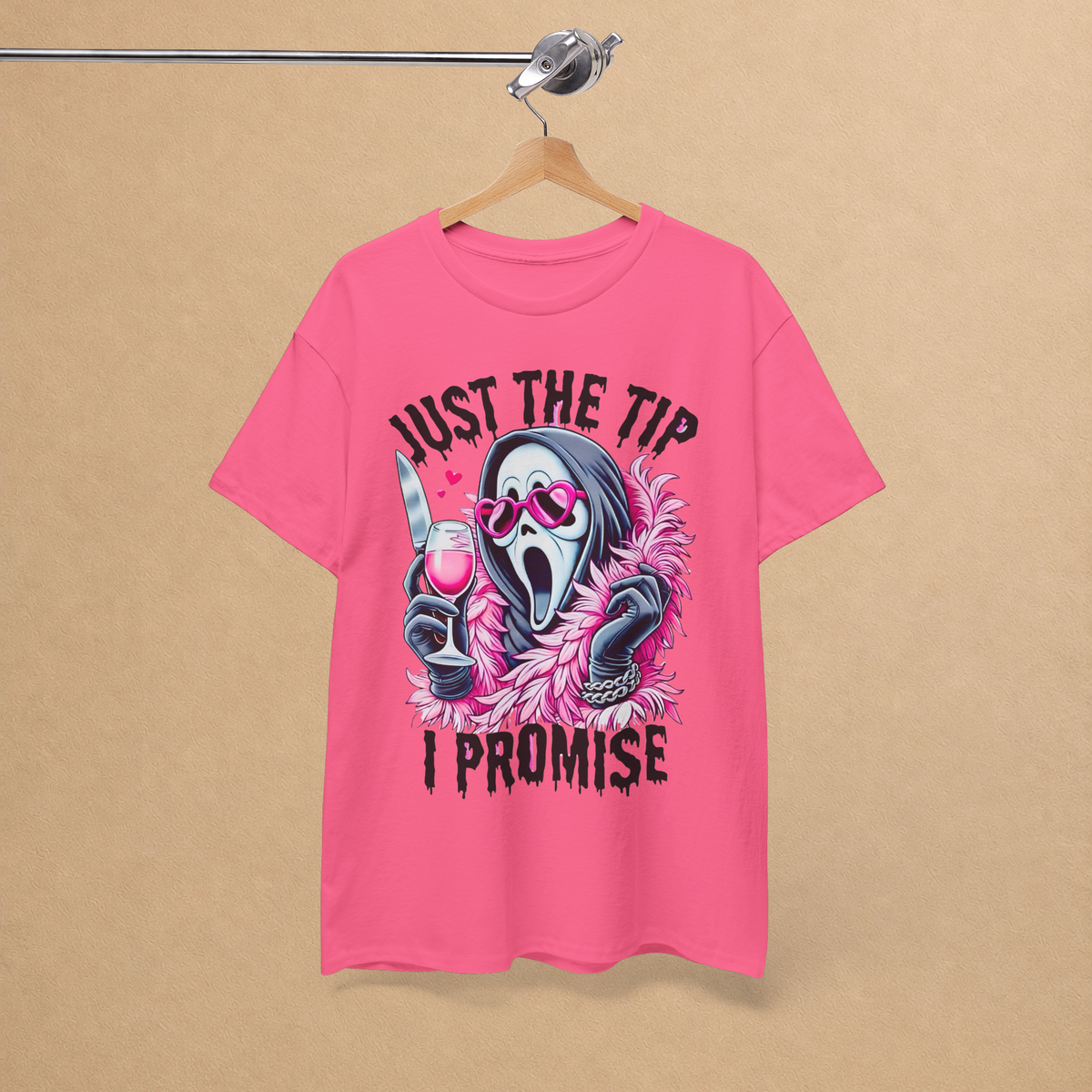Just The Tip I Promise Graphic Tee | Horror T-Shirt