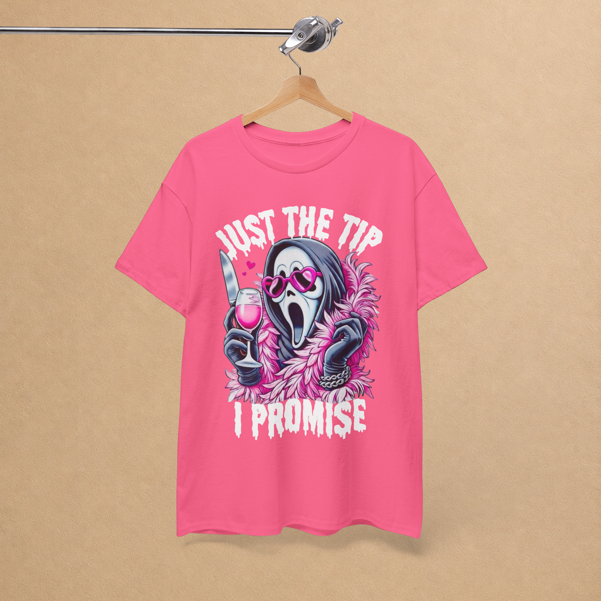 Just The Tip I Promise Graphic Tee | Horror T-Shirt