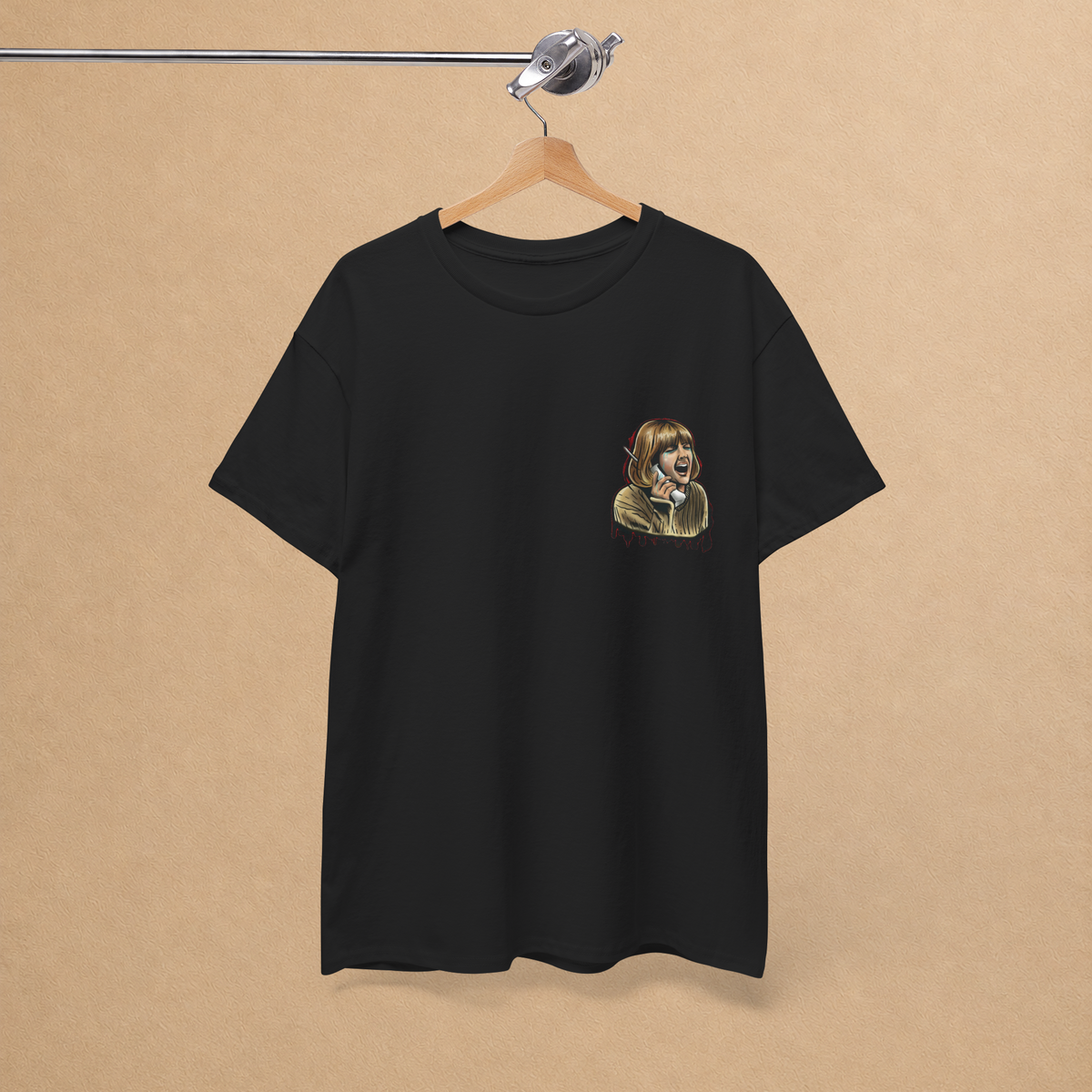 Scream Night Horror Graphic Tee | Front & Back T-Shirt