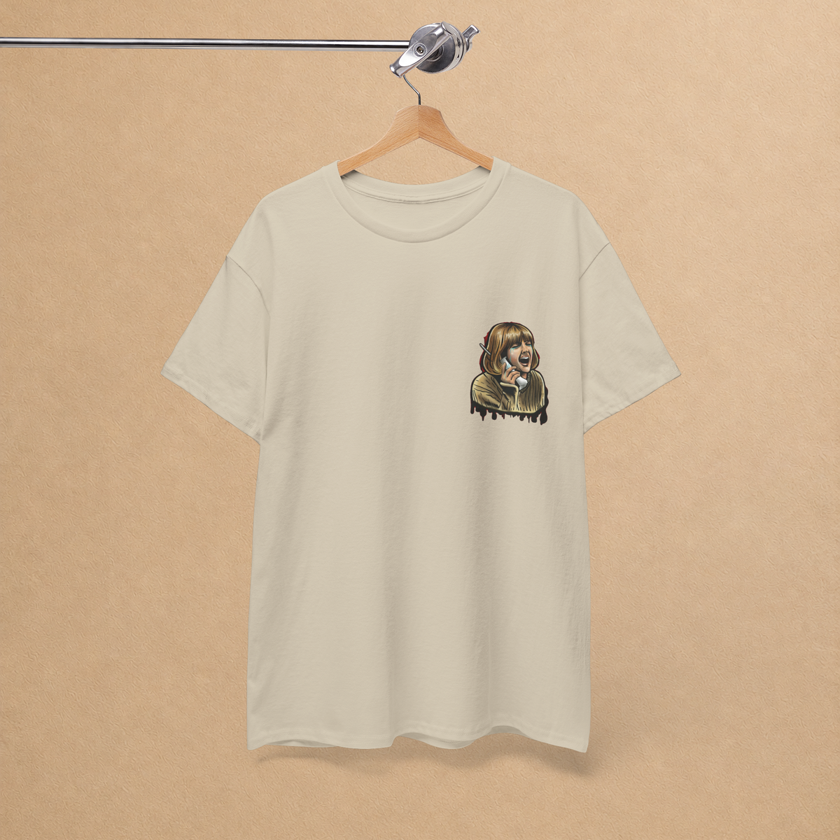 Scream Night Horror Graphic Tee | Front & Back T-Shirt
