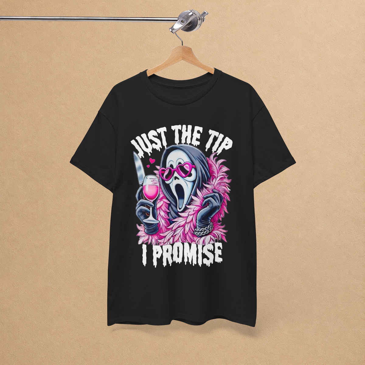 Just The Tip I Promise Graphic Tee | Horror T-Shirt