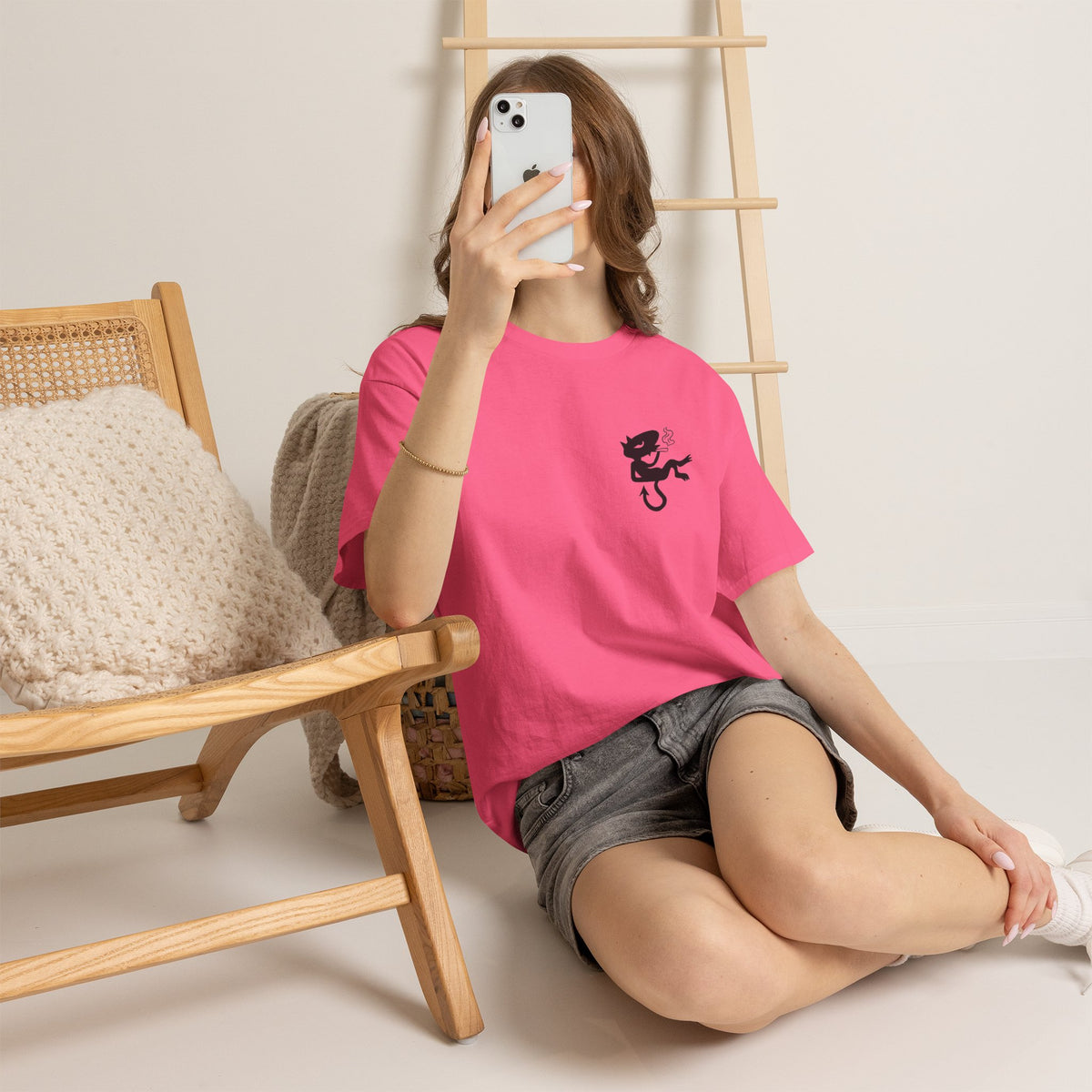 Chill Devil Graphic Tee | Vintage Streetwear T-Shirt