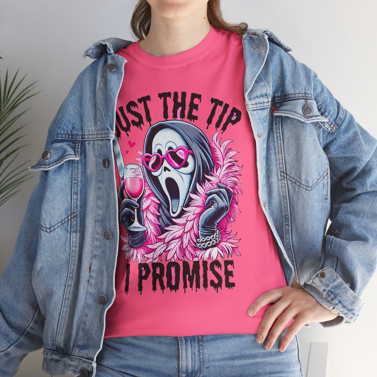 Just The Tip I Promise Graphic Tee | Horror T-Shirt
