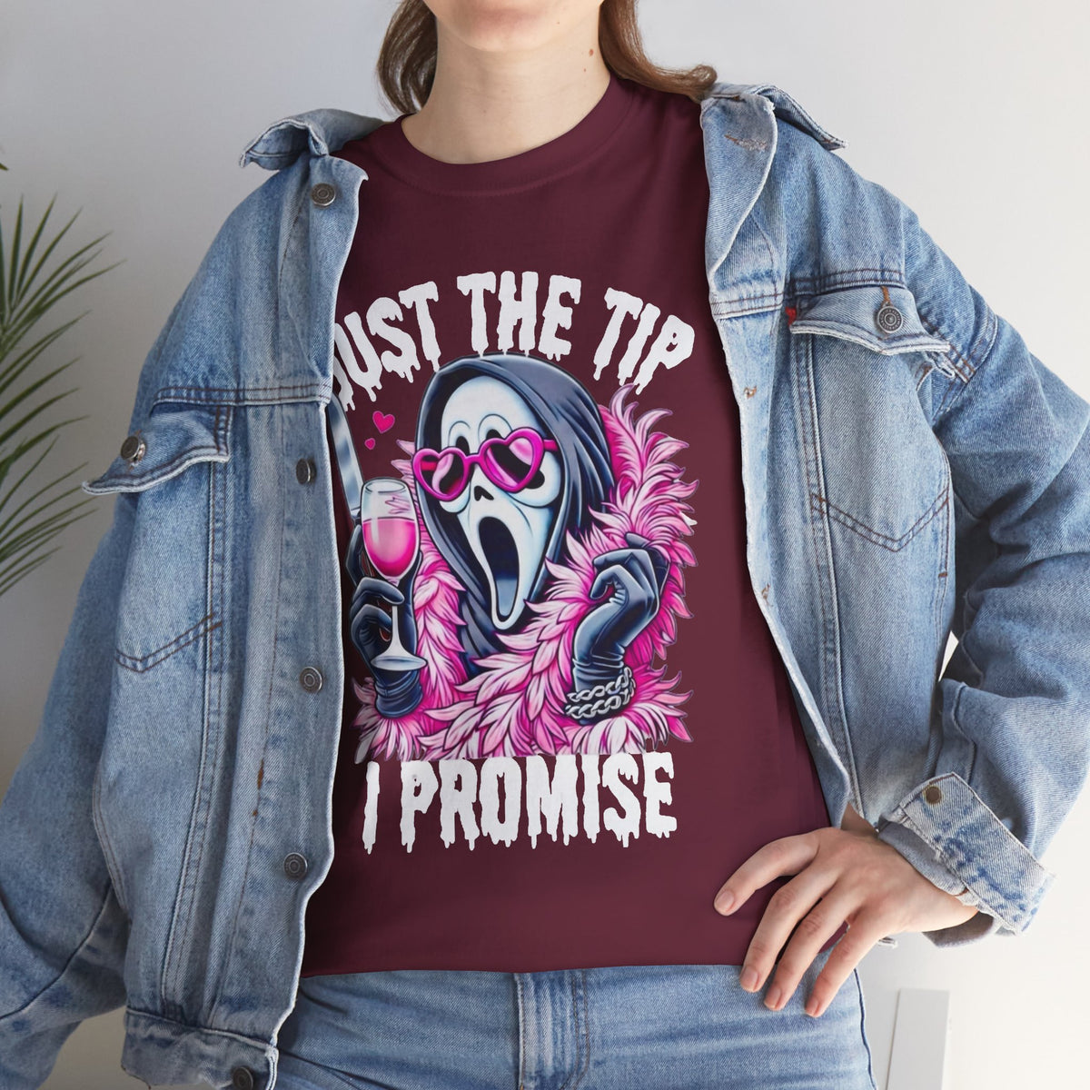 Just The Tip I Promise Graphic Tee | Horror T-Shirt